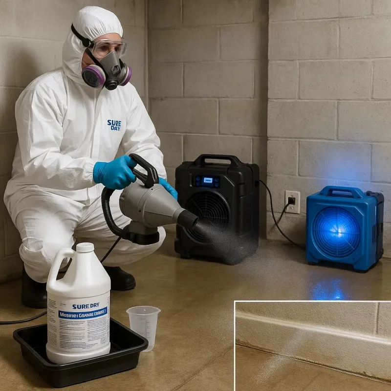 Sanitization and Odor Removal process in Penngrove, CA